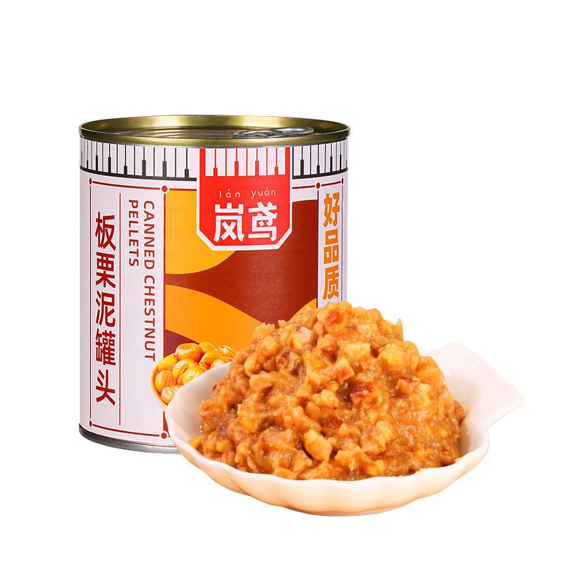 岚鸢板栗泥罐头栗子泥栗子酱烘焙