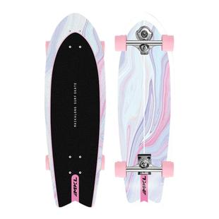 迈卡龙陆地冲浪板S9弹簧滑板初学者成人冲浪训练专业免蹬地路冲板