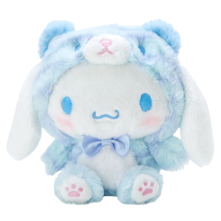 日本正品三丽鸥大耳玉桂狗换装小老虎年毛绒公仔玩偶cinnamoroll