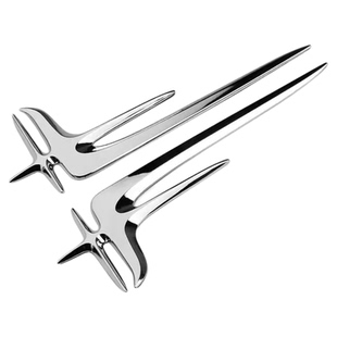 奔驰尾标字母车标贴改装新E级C级C260L/E300L/GLC/AMG字母车标志