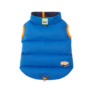 LIKAPAWS马尔济斯小体型宠物犬猫双面棉服马甲保暖