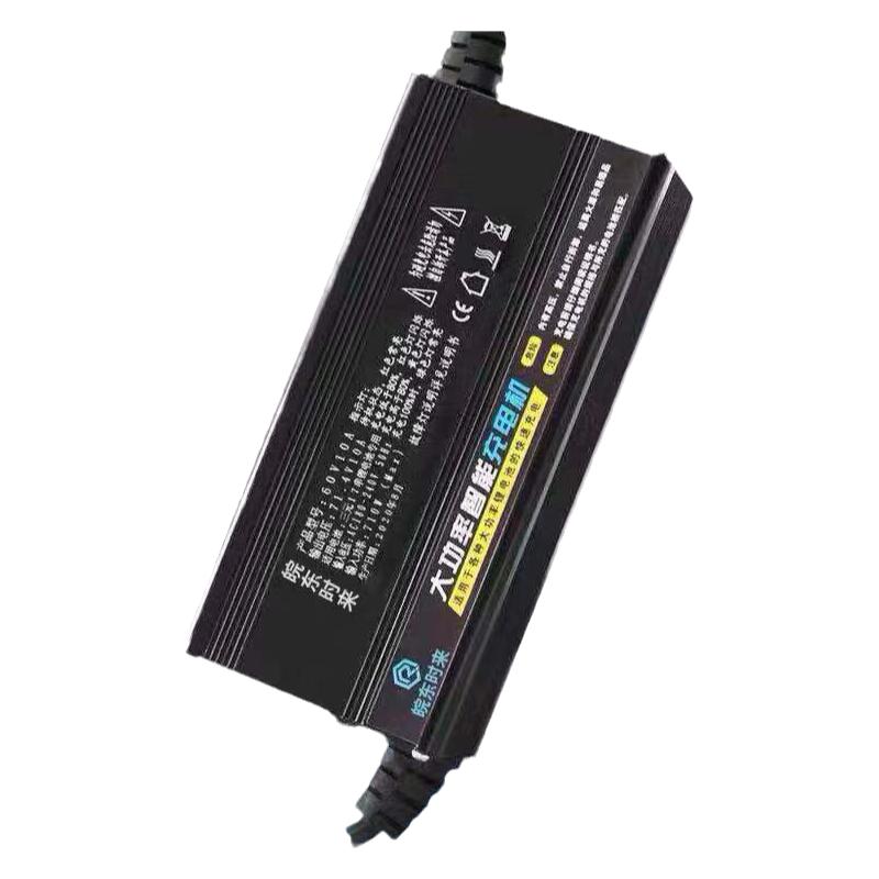 48V60V72V8A三元锂电池铁锂充电器10A电摩电动车聚合物三轮车机5A