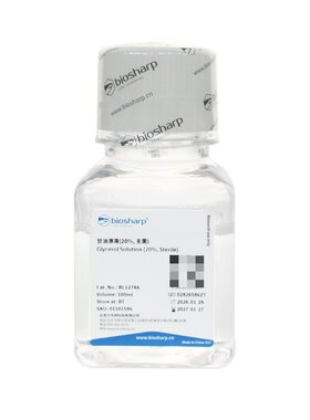 Biosharp/白鲨 BL1274A BL1274B 甘油溶液(20%,无菌)