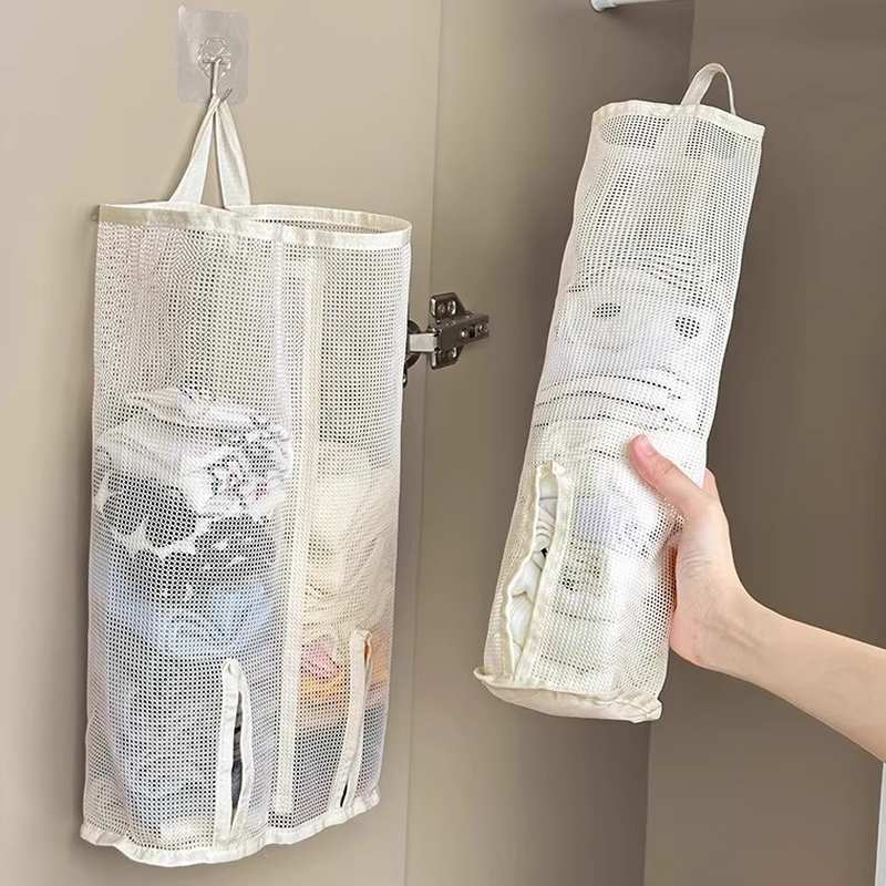 袜子收纳袋神器悬挂家用宿舍柜门后置物挂袋衣柜内衣内裤壁挂网兜