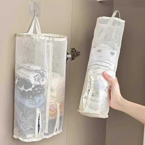 袜子收纳袋神器悬挂家用宿舍柜门后置物挂袋衣柜内衣内裤壁挂网兜