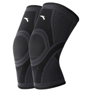 安踏运动护膝护具男女跑步登山篮球羽毛球专业膝盖损伤关节薄款