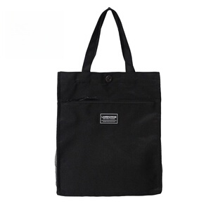 帆布包大容量男士手提包休闲简约男款通勤托特手提袋文件包单肩包