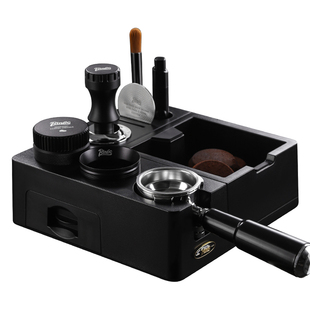 Bincoo咖啡压粉底座套装敲渣盒一体可拆卸意式布粉器粉锤全套工具