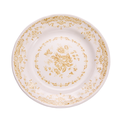 釉下彩陶餐具古典玫瑰复古风格