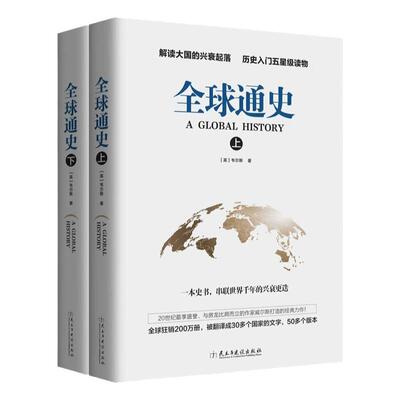 全球通史书籍正版原著人类共同体的历史上下2册解读人类文明史 一本通俗易懂的全民世界史读物全景解读人类文明史历史过往全集书籍