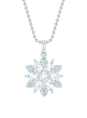 【圣诞礼物】周大生雪花项链