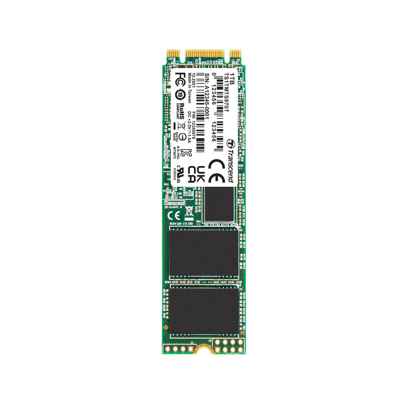 创见固态硬盘 1TB/2TB/4TB M.2 SSD SATA协议宽温带缓存 MTS970T