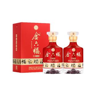 金六福 久储福地 50.8度兼香型白酒整箱喜酒婚宴礼盒