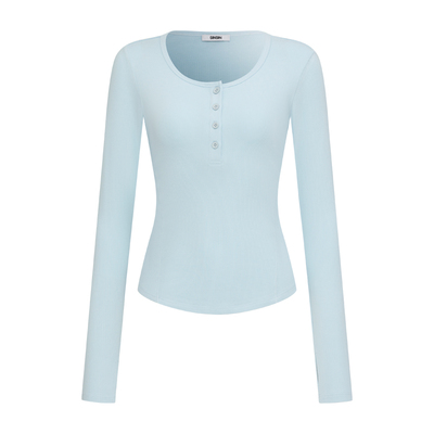 杨幂同款亨利打底衫T恤