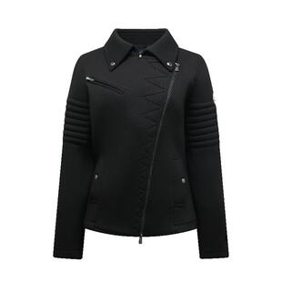 JOTT女士斜拉链夹克休闲百搭时尚简约舒适派克服潮流运动外套