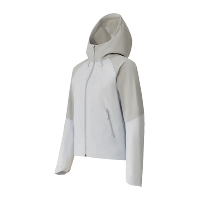 KOLON SPORT可隆软壳衣MOUNT/AGE防泼水UPF50+女软壳夹克拼接外套
