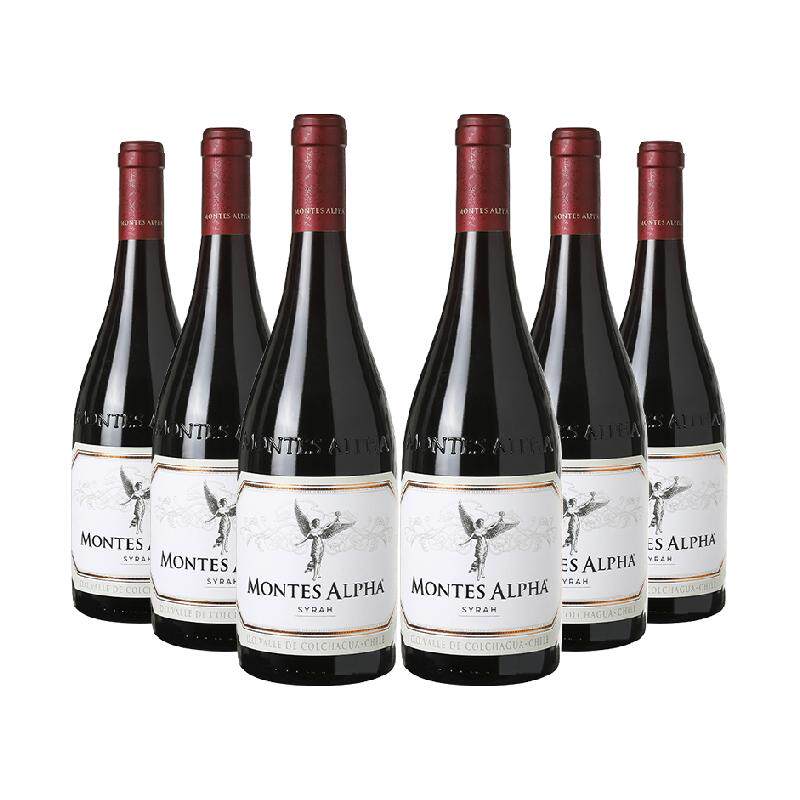 蒙特斯欧法西拉干红葡萄酒750ml*6瓶 原箱发货 婚礼宴请 收藏品鉴