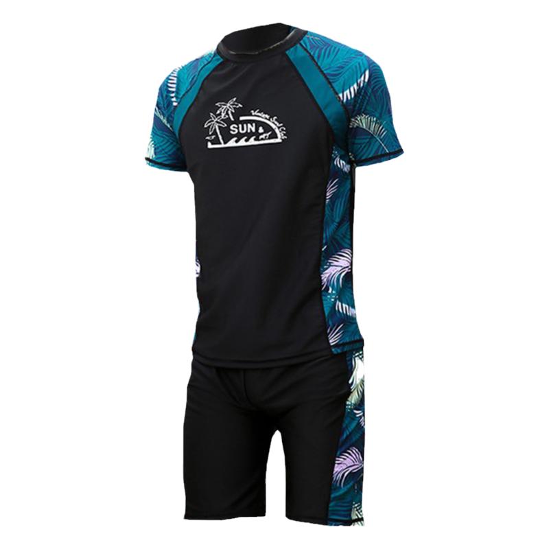 长袖大码分体潜水服速干防晒泳衣