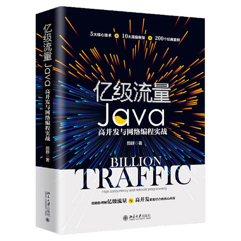 【现货正版】亿级流量Java高并发与网络编程实战 颜群 著 程序设计（新）专业科技  北京大学出版社