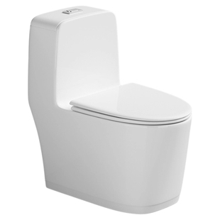 喷射虹吸式马桶家用卫生间防溅防臭防冻裂大口径全管道施釉坐便器