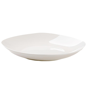 依山石坊一级骨瓷方汤盘凉菜盘吐骨碟蘸料碟小吃碟食品级陶瓷餐具