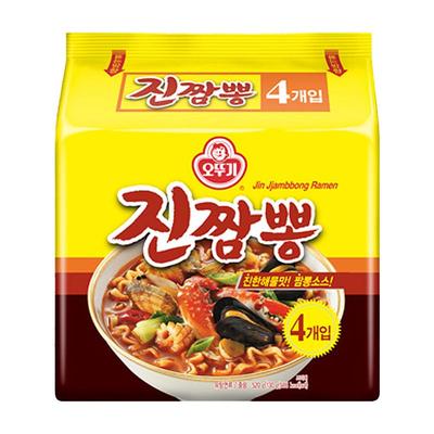 韩国进口不倒翁金拉面海鲜面