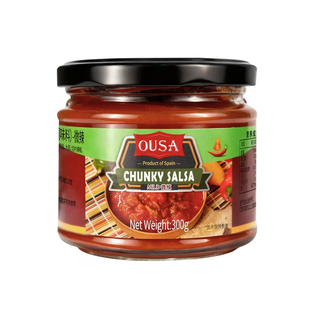 欧萨莎莎酱 进口墨西哥鸡肉卷taco塔可salsa蘸玉米片番茄辣椒