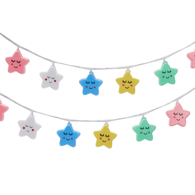 星星儿童帐篷房间生日挂灯