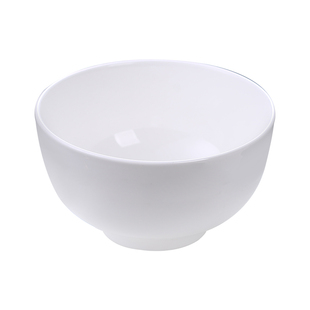 纯白色陶瓷碗家用2025新款高温釉下彩吃饭碗面碗微波炉餐具套装