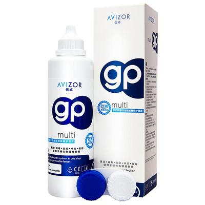 avizor优卓gp护理液角膜塑形硬性隐形眼镜240ml免洗除蛋白护理液