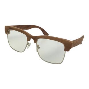 时尚经典商务休闲方形胡桃木框光学眼镜 实木制眼镜框架