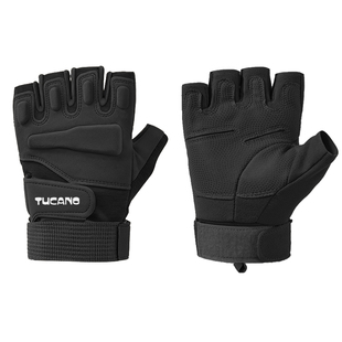 啄木鸟户外运动半指手套男士耐磨防护战术手套防滑可触屏骑行手套