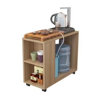 简约小户型茶几客厅可移动功夫茶水桌带轮沙发边角几床头柜小桌子