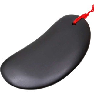 天然泗滨砭石刮痧板腿部背部颈部太极刮痧杨大庆全身通用经络家用