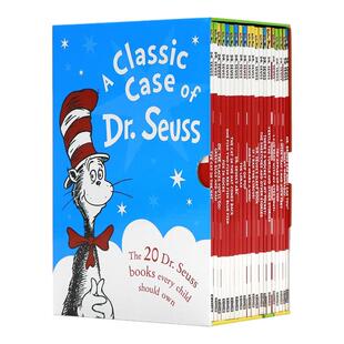 苏斯博士20册经典套书 英文原版绘本 A Classic Case of Dr. Seuss 廖彩杏睡前故事课外阅读进口书籍Harper Collins