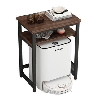 扫地机器人置物架鱼缸架子打印机架子客厅窄缝桌边几饮水机架定制