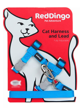 猫胸背牵引绳轻便防挣脱