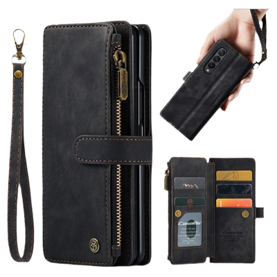 三星ZFOLD4高档复古多功能手机套