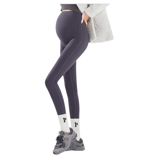 孕妇鲨鱼裤2026新款春装外穿瑜珈芭比裤春秋款大码无痕运动打底裤