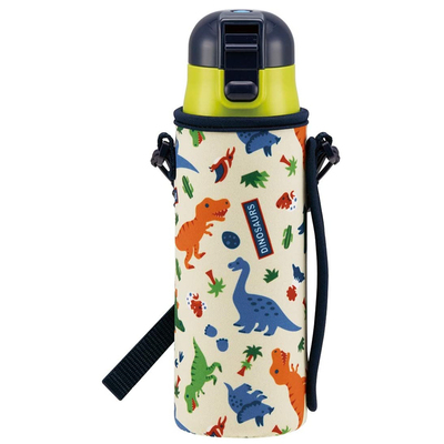 skater恐龙两用不锈钢杯套水壶