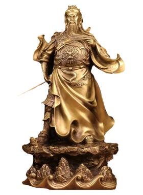 招财供奉关羽财神爷关公开业摆件
