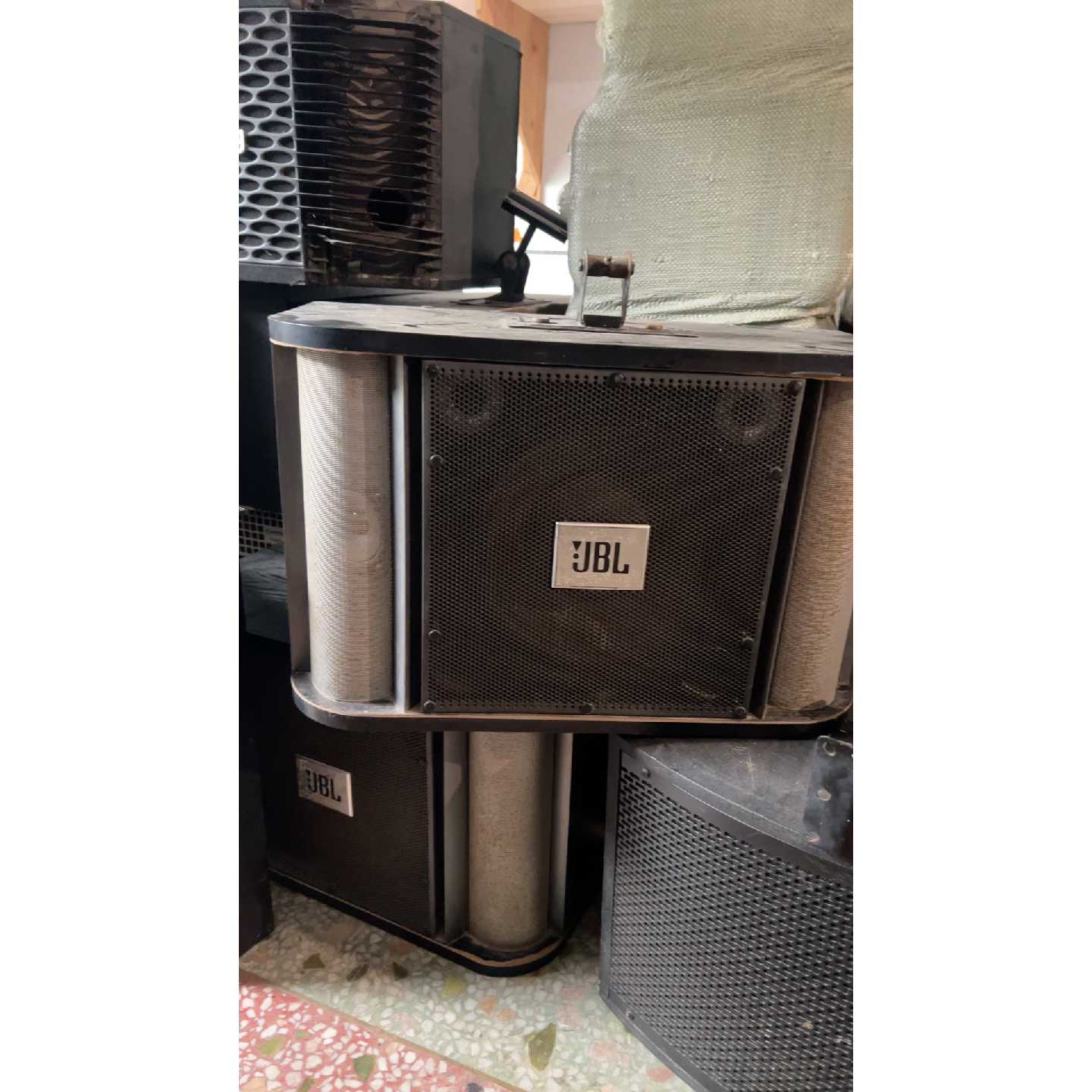 【议价-可维修】JBL KHM10卡包音箱 10寸低音单 双高音 故障 喇