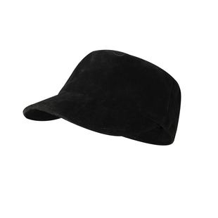 迪丽热巴同款马术帽平顶大头围翻毛皮英伦复古鸭舌报童帽大号大码