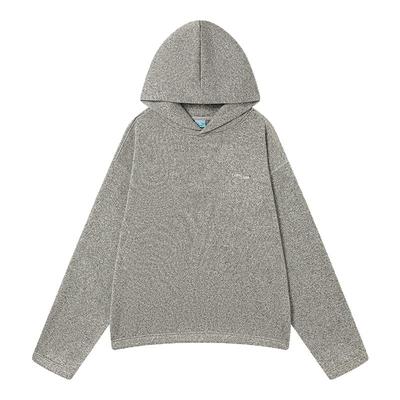 CryingCenter轻量花纱摇粒绒慵懒廓形连帽卫衣保暖春秋冬季男女款