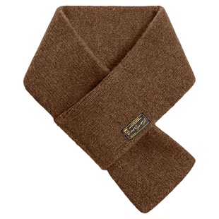 马登工装美式复古仿马海毛针织小围巾防风保暖毛线围脖秋冬季男女