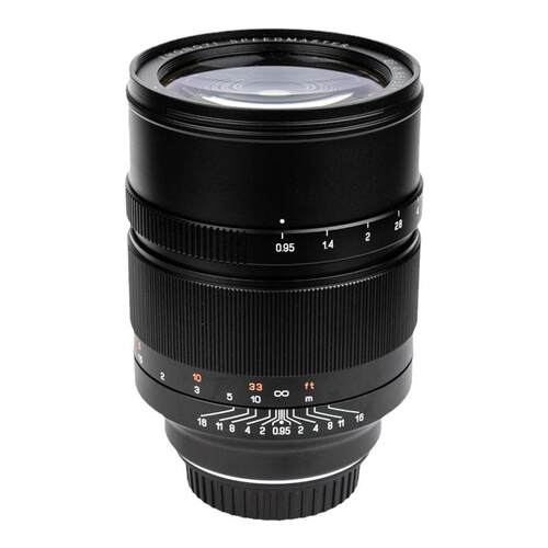 中一光学50mmF0.95全画幅人像镜头适用佳能200d2/600d/70d单反