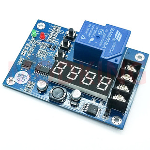 6-60V120V电瓶充电放电保护器开关蓄锂电池智能充放电控制模块30A