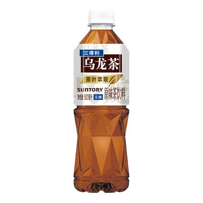 【秒杀】三得利无糖茶无糖乌龙茶饮料0卡0脂肪500ml*15瓶整箱