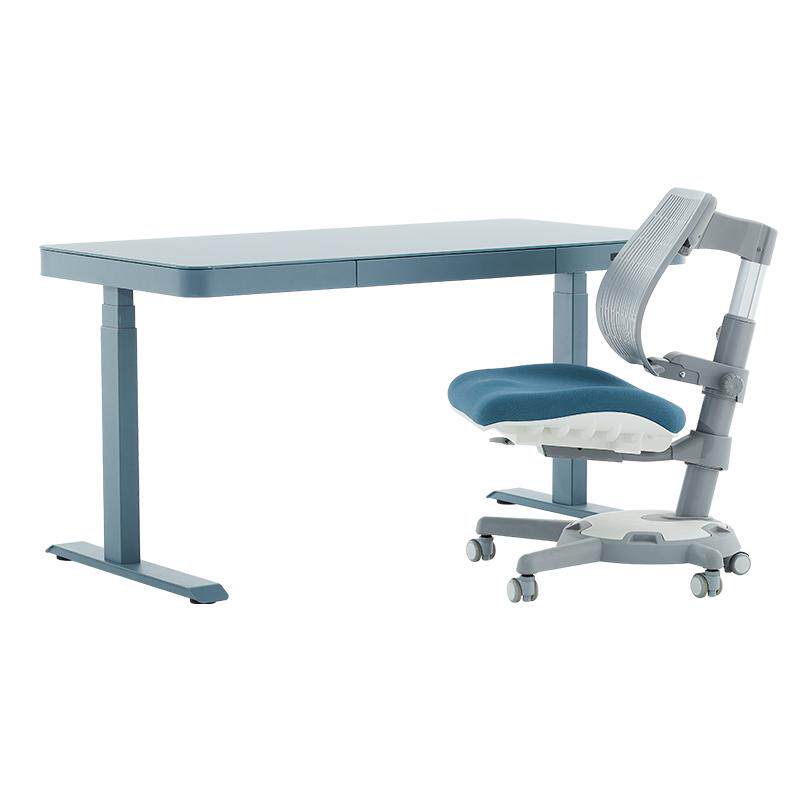 康朴乐洛克菲勒启明电动学习桌电动升降学生书桌学习桌家用写字桌