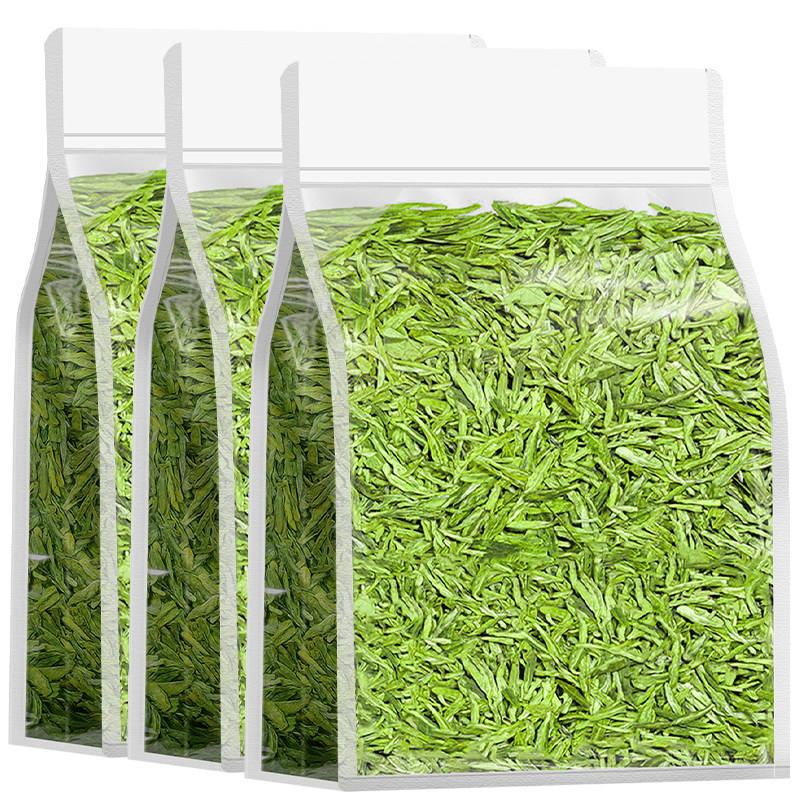 龙井绿茶2026新茶正宗浙江原产豆香型嫩芽春茶自己喝茶叶散装500g
